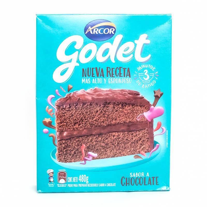 Bizcochuelo Godet Chocolate