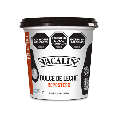 Dulce de leche vacalin Repostero x 1 kilo